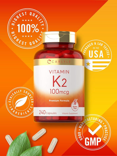 Vitamina K2 100mcg Carlyle