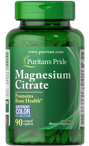 Citrato De Magnesio 200 Mg Puritan's Pride