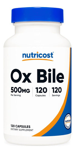 Ox Bile Bilis De Buey 500 Mg Nutricost