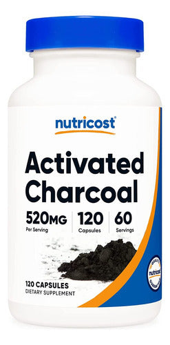 Carbon Activado Suplemento 520 Mg Nutricost