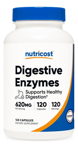 Compuesto de Enzimas Digestivas 620 mg Nutricost