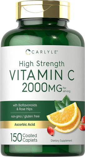 Vitamina C Extra Fuerte 2000mcg Carlyle