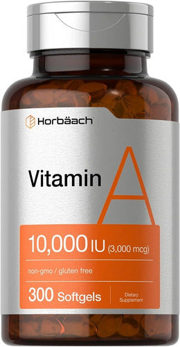 Vitamina A 10,000ui Alta Concentración Horbaach