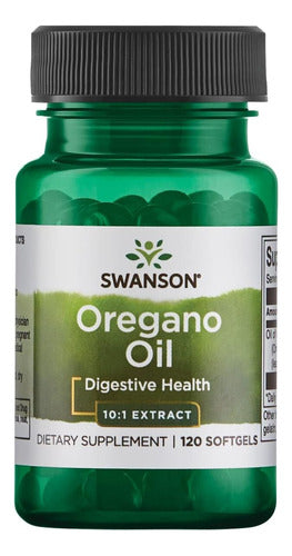 Aceite De Oregano 120 Capsulas 150 Mg Extracto 10:1  Swanson