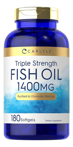 Aceite De Pescado 1400mcg Formula Sin Mercurio Carlyle