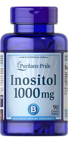 Inositol 1000 Mg Con 90 Tabletas Puritan's Pride