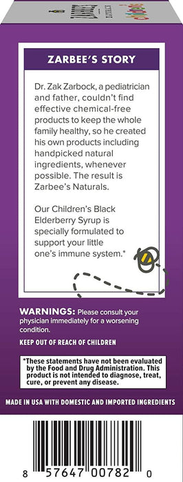 Jarabe multivitaminico para niños Zarbee's Naturals