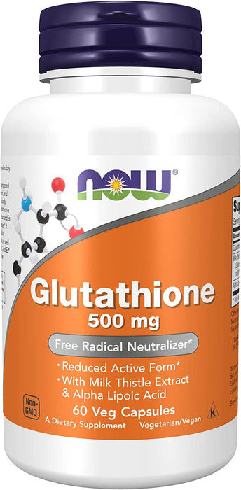 Glutation 500 mg Now Foods