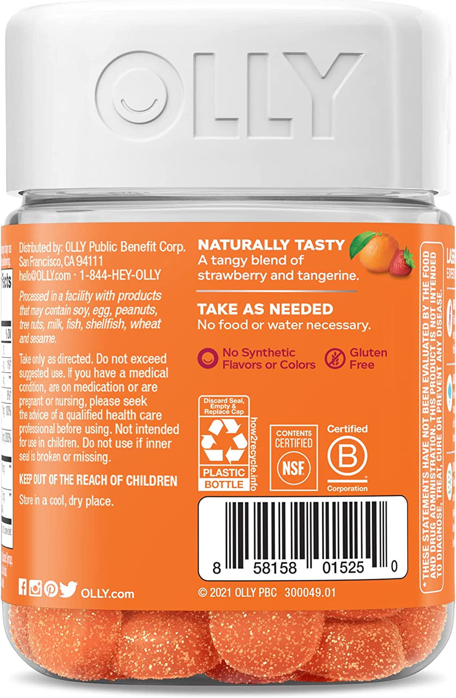 Gomitas Olly Laser Focus — Súper vital