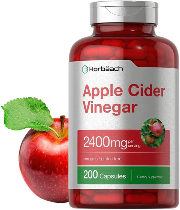 Cápsulas de vinagre de manzana 2400 mg Horbäach
